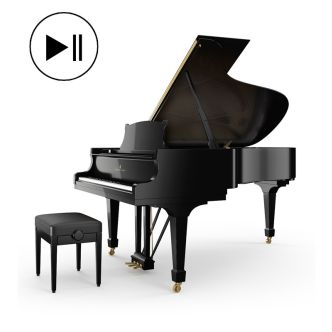 Steinway & Sons B-211 PE Spirio Zwart hoogglans