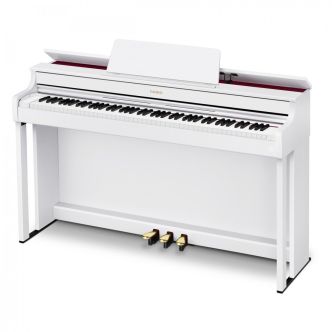 Casio Celviano AP-300 WE Wit gesatineerd