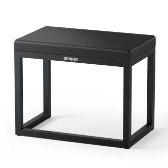 Donner pianobank DWP-40 Zwart gesatineerd