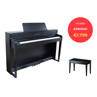 Doutreligne Sonata III SB Zwart gesatineerd
