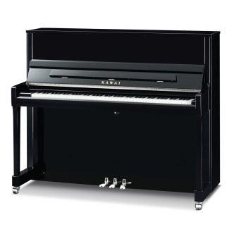 Kawai K300 PE Chrome Zwart hoogglans