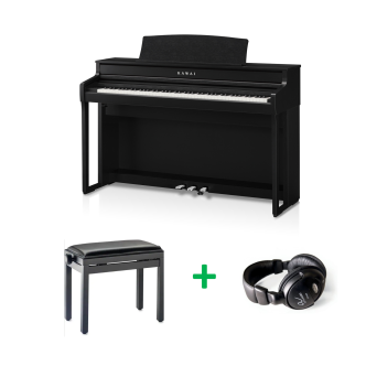 Kawai CA-501 BUNDLE B Black satin