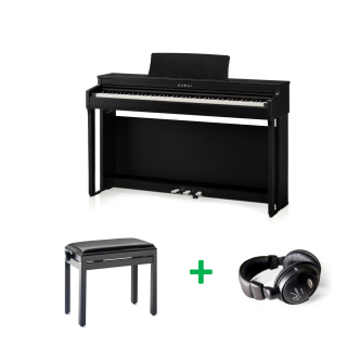 Kawai CN-201 BUNDLE B Black satin