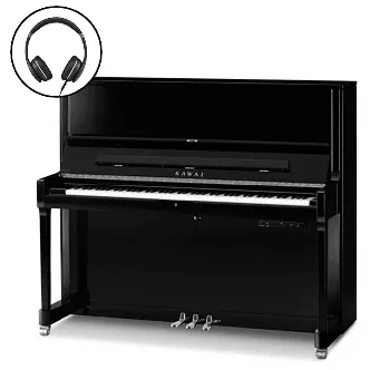 Kawai K600 ATX4 PE Zwart hoogglans