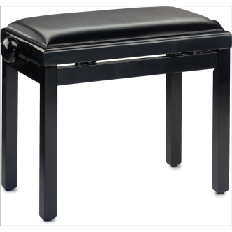 Maene Piano bench Polished Black Vinyl