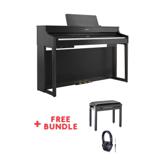 Roland HP702 CH Zwart gesatineerd