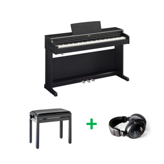 Yamaha Arius YDP-165 BUNDEL B Zwart gesatineerd