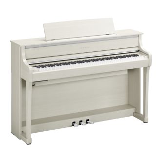Yamaha Clavinova CLP-875 WB Berkenhout wit gesatineerd