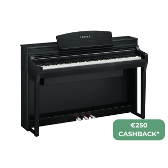 Yamaha Clavinova CSP-255 B Zwart gesatineerd