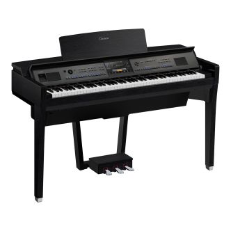 Yamaha Clavinova CVP-909 B Zwart gesatineerd