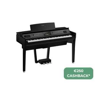 Yamaha Clavinova CVP-909 B Zwart gesatineerd
