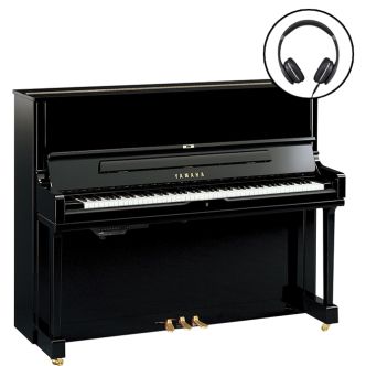 Yamaha U1 SH3 PE Black polished