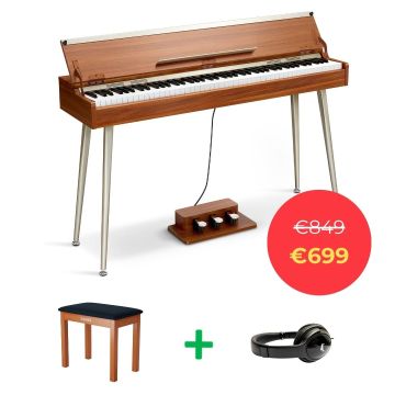 Donner DWP-10 BUNDEL Walnoot gesatineerd