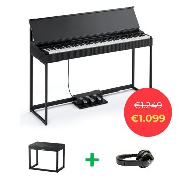 Donner DWP-40 BUNDEL Zwart gesatineerd