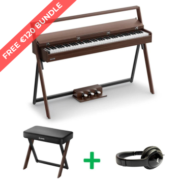 Donner DWP-50 BUNDLE Walnut satin