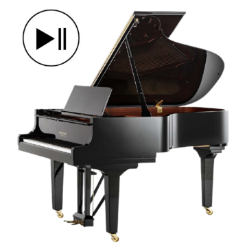 Doutreligne Conservatoire II QRS PE Zwart hoogglans