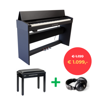 Doutreligne MHP-2000S BUNDEL B Zwart gesatineerd