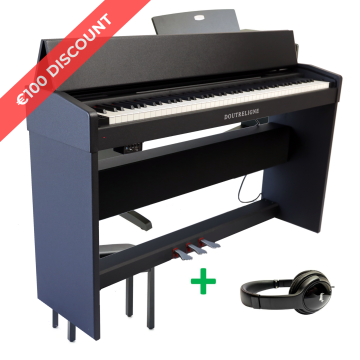 Doutreligne MHP-2000S B Zwart gesatineerd