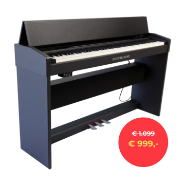 Doutreligne MHP-2000S B Zwart gesatineerd