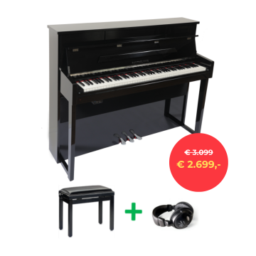 Doutreligne MHP-5000 BUNDEL PE Zwart hoogglans