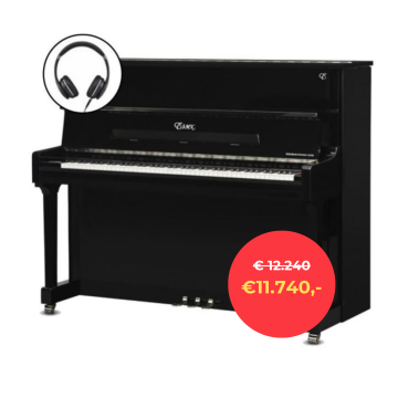 Essex EUP123E AdSilent 2 PE Chrome Zwart hoogglans