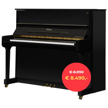 Essex EUP123E PE Zwart hoogglans