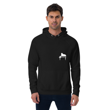 Hoodie I Love Piano - Black L