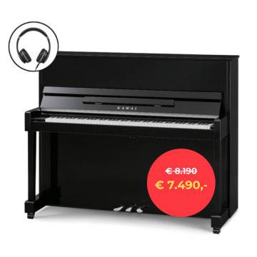 Kawai K350 ATX PE 'Maene edition' Zwart hoogglans