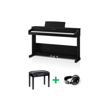 Kawai CX-102 BUNDEL B Zwart gesatineerd
