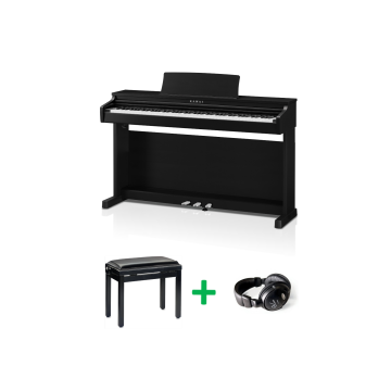 Kawai CX-202 BUNDEL B Zwart gesatineerd