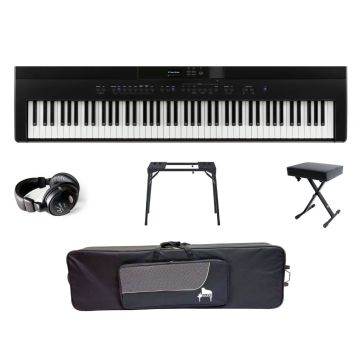 Kawai ES-520 PORTABLE BUNDEL B Zwart gesatineerd