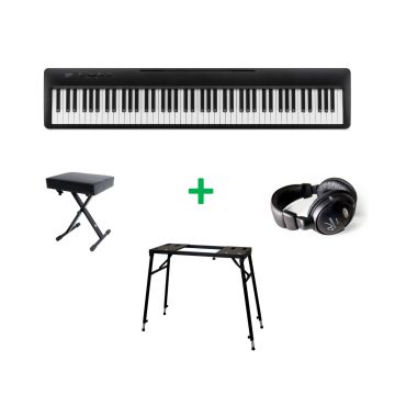 Kawai ES-60 BUNDEL B Zwart gesatineerd