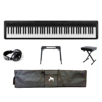 Kawai ES-60 PORTABLE BUNDLE B Black satin