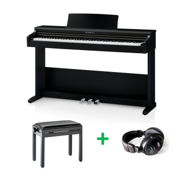 Kawai KDP-75 BUNDLE B Black satin