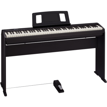 Roland FP-10 PREMIUM BUNDEL BK Zwart gesatineerd