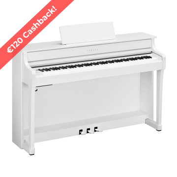 Yamaha Clavinova CLP-835 WH White satin