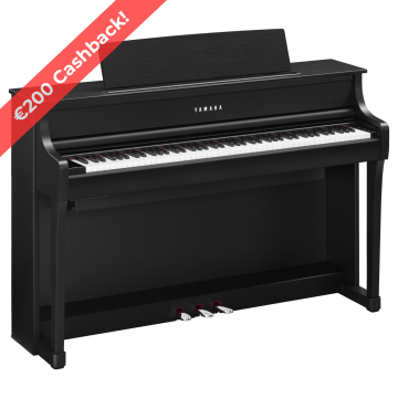 Yamaha Clavinova CLP-875 B Black satin