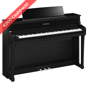 Yamaha Clavinova CLP-875 PE Black polished