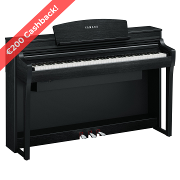Yamaha Clavinova CSP-275 B Zwart gesatineerd