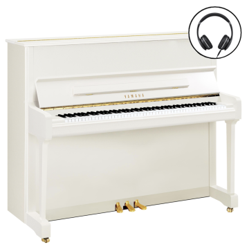 Yamaha P121 SH3 White polished