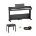 Roland RP107 BUNDEL BK Zwart gesatineerd