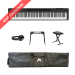 Yamaha P-145BT PORTABLE BUNDLE B Black satin