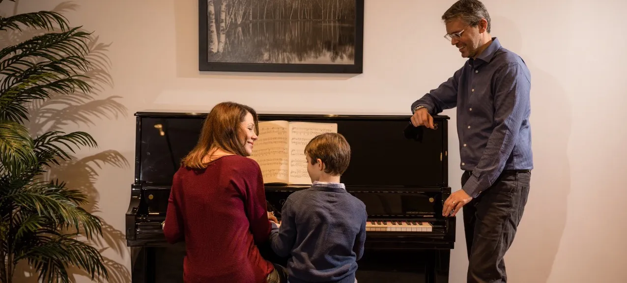 Learning to play the piano