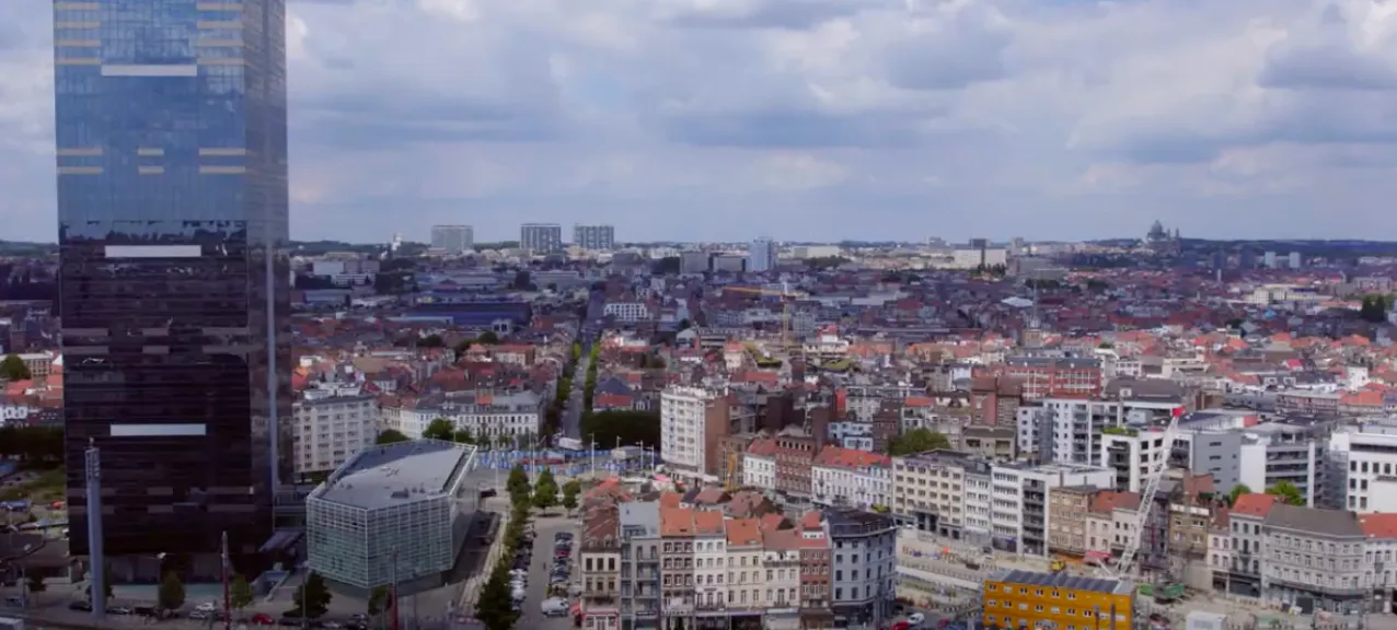 Drone View Piano's Maene Brussel