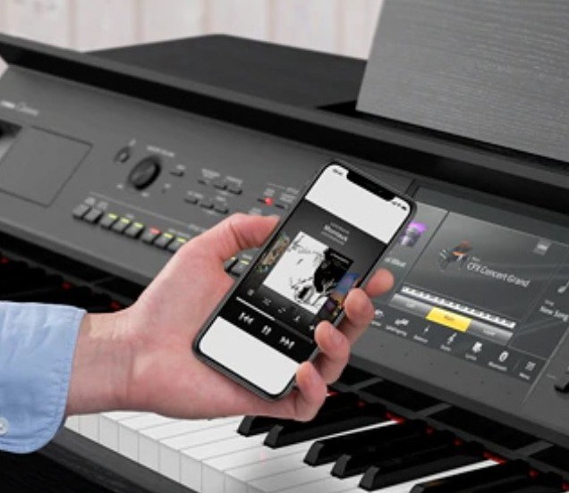 Geavanceerd technologie bluetooth app connectie Yamaha CVP-809