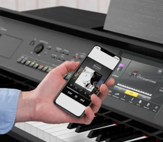 Bluetooth app to connect with the Yamaha CVP-809