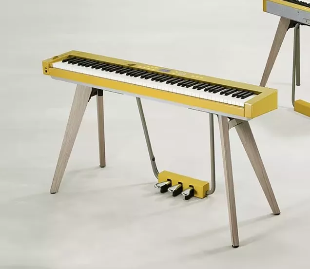 Casio Piano Privia - Yellow - Pianos Maene