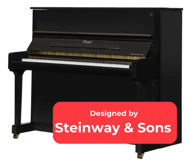 Essex EUP123 piano - Designed by Steinway & Sons