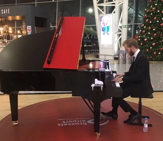 Piano luchthaven Zaventem Maene