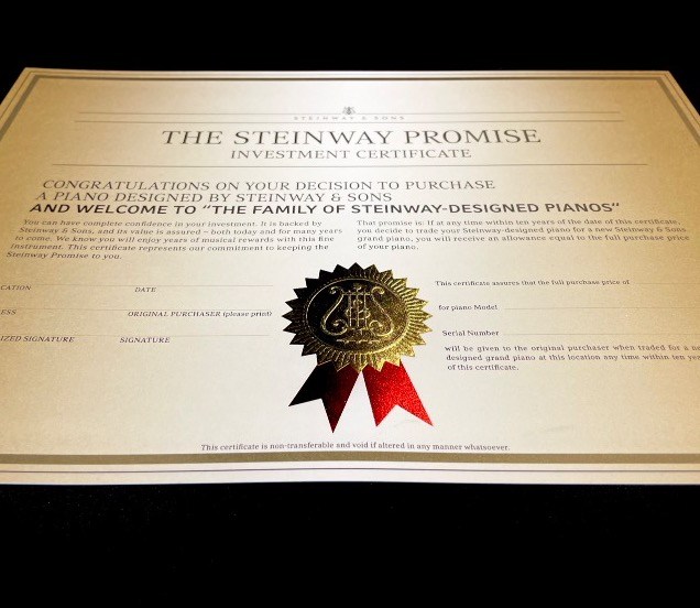 Steinway & Sons Promise